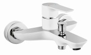 Bateria wannowa FERRO ADORE, ścienna, biały - chrom BDR1