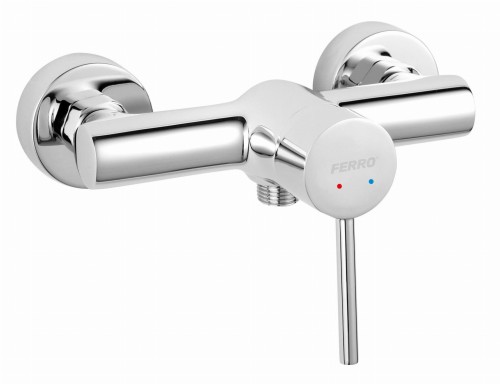 Bateria natryskowa FERRO FIESTA, ścienna, chrom BFI7
