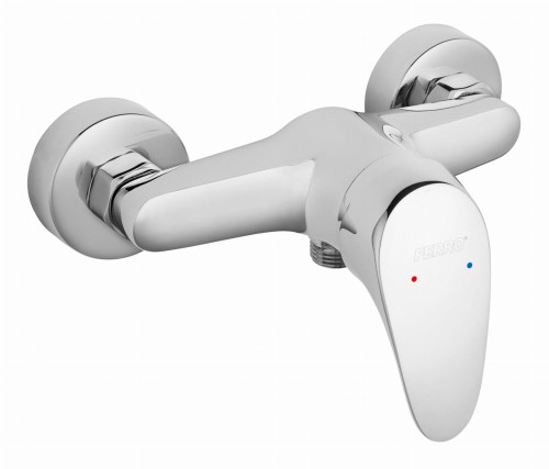 Bateria natryskowa FERRO ONE, ścienna, chrom BFO7