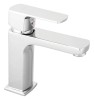 Bateria umywalkowa FERRO ALBA VERDELINE, z korkiem Clik-Clak, chrom BLB2VL
