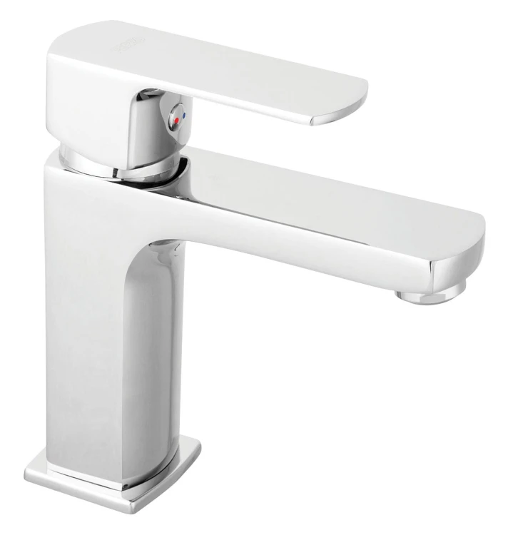 Bateria umywalkowa FERRO ALBA VERDELINE, z korkiem Clik-Clak, chrom BLB2VL