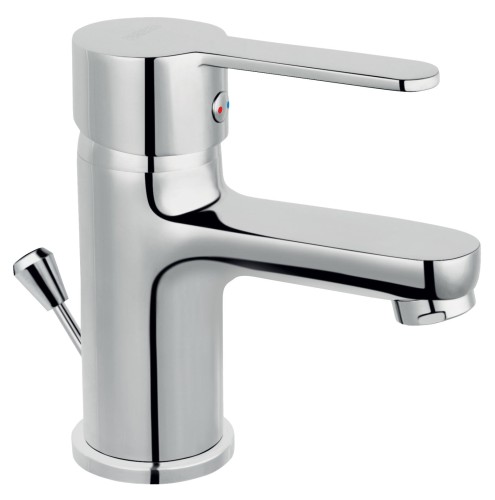 Bateria umywalkowa FERRO SAVIO,z automatycznym korkiem, chrom BSV2