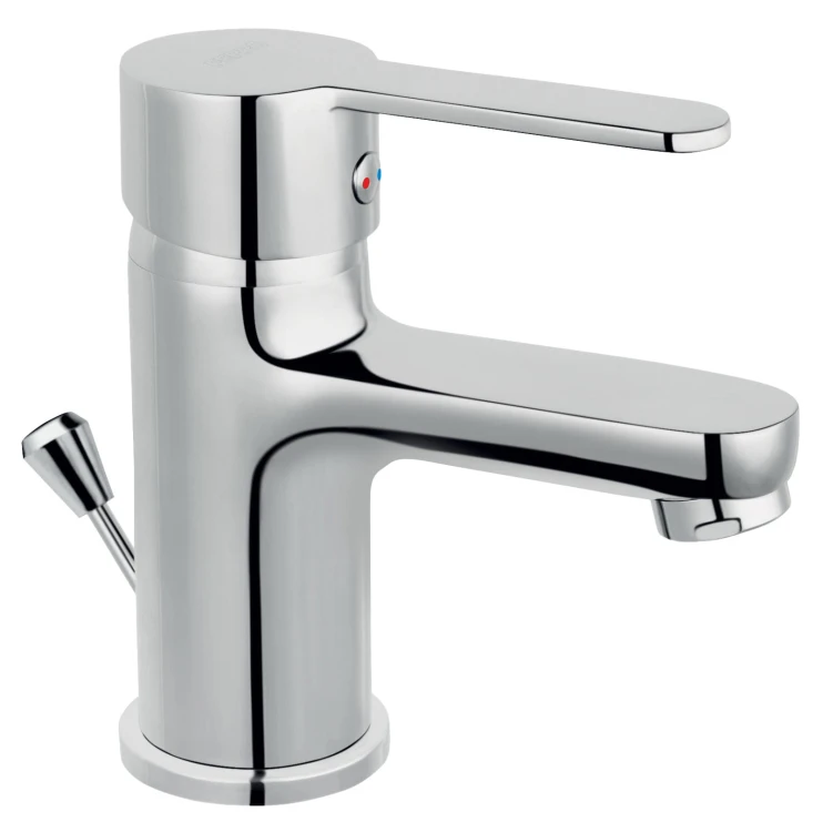 Bateria umywalkowa FERRO SAVIO,z automatycznym korkiem, chrom BSV2