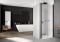 Drzwi prysznicowe SANSWISS SOLINO SOL2 BLACK 80cm, wahadłowe, H=200cm, czarny mat SOL208000607