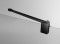 Drzwi prysznicowe SANSWISS ANNEA AN13 BLACK 90cm, ze ścianką stałą, prawe, H=200cm, czarny mat AN13D09000607