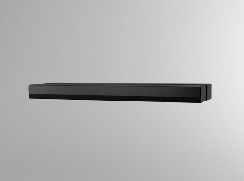 Drzwi prysznicowe SANSWISS SOLINO SOLF1 BLACK 100cm, składane, prawe, H=200cm, czarny mat SOLF1D1000607