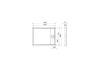 Brodzik prostokatny ROCA GRANADA MEDIO 140x80x7,5cm, biały A27T008000