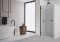 Drzwi prysznicowe SANSWISS ANNEA AN1C BLACK 90cm, lewe, H=200cm, czarny mat AN1CG09000607