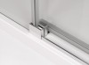 Drzwi prysznicowe SANSWISS CADURA CAS2 130cm, rozsuwane, lewe, H=200cm, srebrny połysk CAS2G1305007