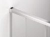 Drzwi prysznicowe SANSWISS CADURA CAS2 130cm, rozsuwane, lewe, H=200cm, srebrny połysk CAS2G1305007