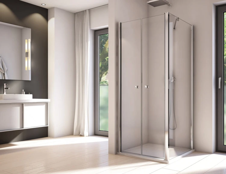Ścianka prysznicowa SANSWISS SOLINO SOLT2 80cm, H=200cm, srebrny połysk SOLT208005007