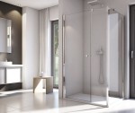 Ścianka prysznicowa SANSWISS SOLINO SOLT3 80cm, H=200cm, srebrny połysk SOLT308005007