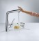 Bateria umywalkowa HANSGROHE METRIS z obrotową wylewką, chrom 14883000