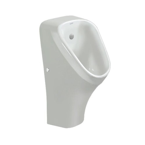 Pisuar DURAVIT DURASTYLE RimLess, z muchą, dopływ z tyłu, biały 2806300007