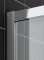 Scianka prysznicowa KERMI CADA XS CKTWD 75cm, H=200cm, srebrny połysk CKTWD07520VPK