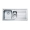 Zlewozmywak FRANKE LOGICA LLL 651-100P 100x50cm, stal szlachetna len 101.0086.252