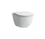 Miska wisząca LAUFEN PRO rimless 360x530mm z deską wolnoopadającą SlimSeat w komplecie, biała H8669560000001