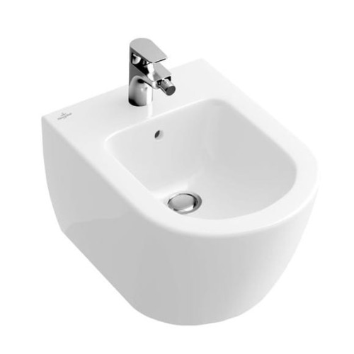 Bidet wiszący VILLEROY&BOCH SUBWAY 2.0 56cm, biały ceramicplus 540000R1