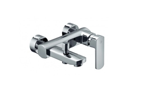 Bateria wannowa KFA KORUND ścienna chrom 4004-010-00