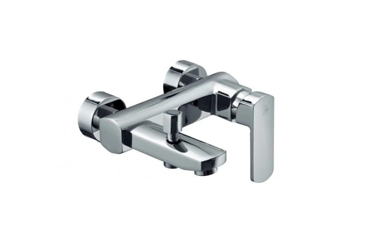 Bateria wannowa KFA KORUND ścienna chrom 4004-010-00