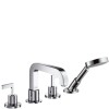 Bateria wannowa AXOR CITTERIO 4-otworowa, el.zew., chrom 39454000