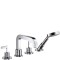 Bateria wannowa AXOR CITTERIO 4-otworowa, el.zew., chrom 39454000
