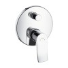 Bateria wannowa HANSGROHE METRIS E2 podtynkowa, DN15, chrom 31493000