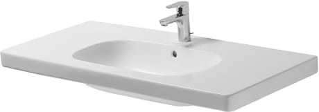 Umywalka DURAVIT D-CODE 105x48cm, biała 03421000002