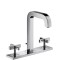 Bateria umywalkowa AXOR CITTERIO 3 otworowa, chrom 39134000
