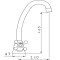 Bateria umywalkowa FERRO RETRO XR2
