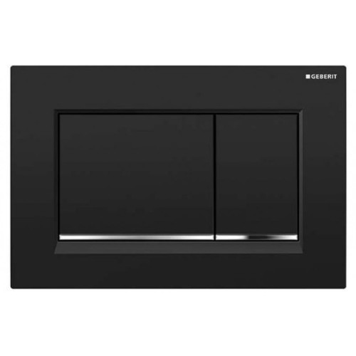 Przycisk splukujacy GEBERIT SIGMA 30, czarny mat 115.883.14.1