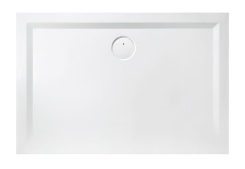 Brodzik protokątny SANPLAST SPACE MINERAL Pro Safe, biały 645290012001002