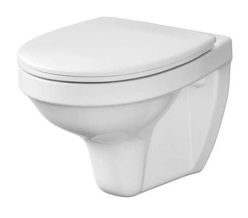 Miska wisząca CERSANIT DELFI + Deska duroplast, biała K97-140