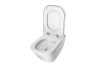 Miska wisząca WC ROCA GAP Rimless + deska wolnoopadająca, biała A34H47C000