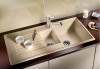 Zlewozmywak granitowy BLANCO ZIA 6 S 100x50 cm, bez korka aut., antracyt, PuraDur 514748