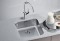 Zlewozmywak stalowy BLANCO SUPRA 450-U 48x43 cm, bez korka aut., stal szczotkowana 518203