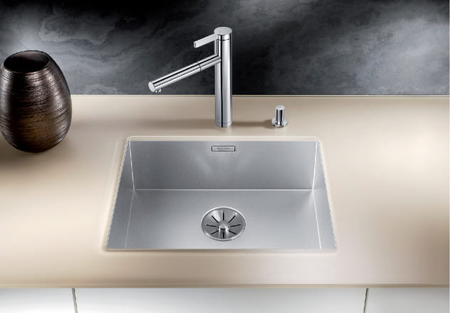 Zlewozmywak stalowy BLANCO ZEROX 500-U Durinox 54x44 cm, bez korka aut., stal Durinox 521559
