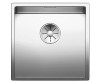 Zlewozmywak stalowy BLANCO CLARON 400-U 44x44 cm, bez korka aut., stal polerowana 521573