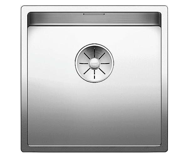 Zlewozmywak stalowy BLANCO CLARON 400-U 44x44 cm, bez korka aut., stal polerowana 521573