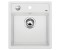 Zlewozmywak granitowy BLANCO DALAGO 45 46x51 cm, z korkiem aut., biały, PuraDur 517160