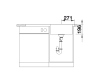 Zlewozmywak stalowy BLANCO DIVON II 5 S-IF 100x51 cm, z korkiem aut., prawy, stal polerowana 521660
