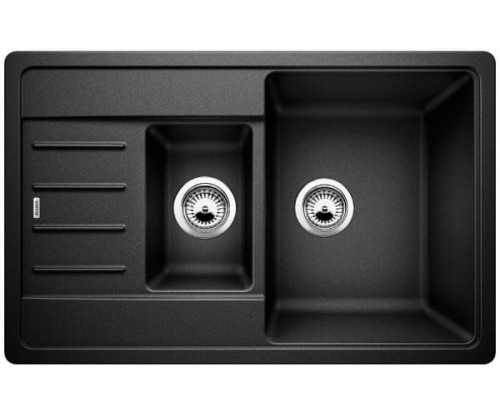 Zlewozmywak granitowy BLANCO LEGRA 6S COMPACT 78x50 cm, bez korka aut., antracyt 521302