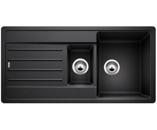 Zlewozmywak granitowy BLANCO LEGRA 6 S 100x50 cm, bez korka aut., antracyt 522207
