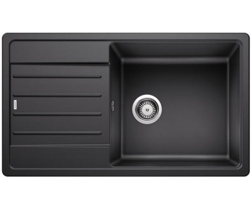 Zlewozmywak granitowy BLANCO LEGRA XL 6 S 86x50 cm, bez korka aut., antracyt 523326