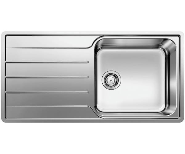 Zlewozmywak stalowy BLANCO LEMIS XL 6 S-IF 100x50 cm, bez korka aut., stal szczotkowana 523034