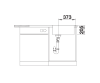 Zlewozmywak stalowy BLANCO LEMIS XL 6 S-IF 100x50 cm, bez korka aut., stal szczotkowana 523034