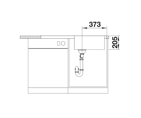 Zlewozmywak stalowy BLANCO LEMIS XL 6 S-IF 100x50 cm, bez korka aut., stal szczotkowana 523034