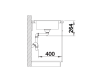 Zlewozmywak stalowy BLANCO LIVIT XL 6 S 100x50cm, z korkiem aut., stal szczotkowana 518519