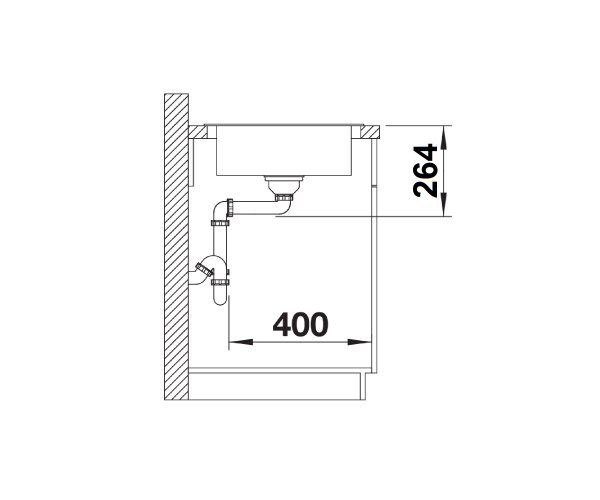 Zlewozmywak stalowy BLANCO LIVIT XL 6 S 100x50cm, z korkiem aut., stal szczotkowana 518519