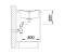 Zlewozmywak granitowy BLANCO METRA 5 S 86x50 cm, bez korka aut., kawowy, PuraDur 515042